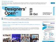 Tablet Screenshot of designersopen.com